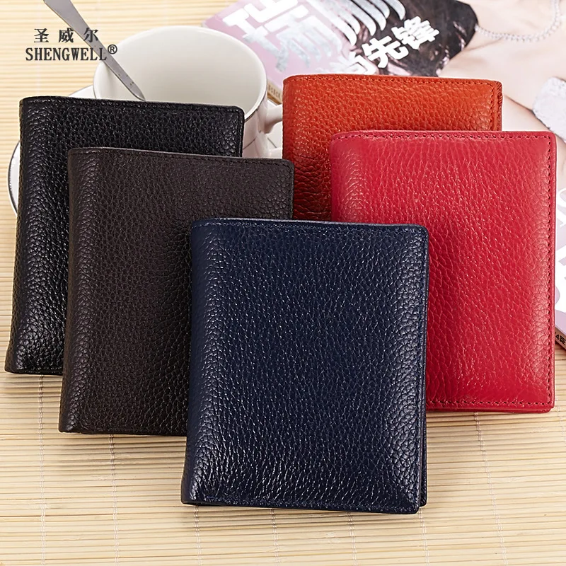 Новинка 2017 мужской кошелек из натуральной кожи для вождения маленький оптовая