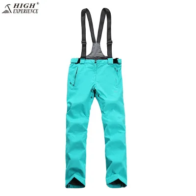 PANTS 1 High Experience зимние лыжные штаны Для женщин зимние штаны водонепроницаемые лыжные брюки Для женщин зимние лыжные брюки женские зимние брюки - Цвет: PANTS 1