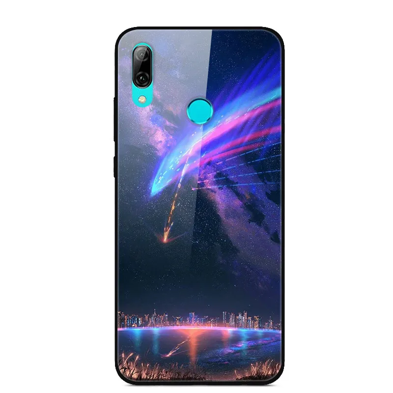 34 Для huawei P Smart Z чехол из закаленного стекла жесткий чехол для телефона для huawei Y9 Prime чехол s PSmart Z PSmartZ чехол задняя крышка 6,59'' - Цвет: 34