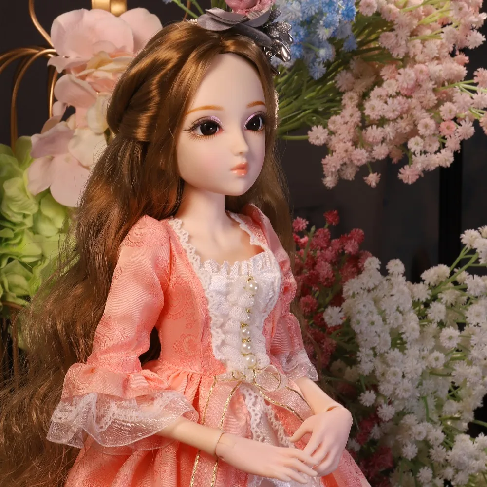 DQ bjd 45 см дневник королева 1/4 Кукла Одежда Обувь головной убор трубки соединение