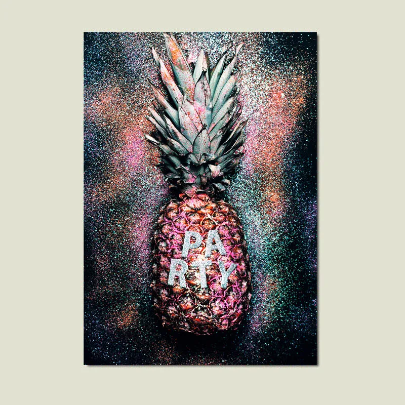 Ananas украшение дома абстрактная живопись плакат с ананасом скандинавские
