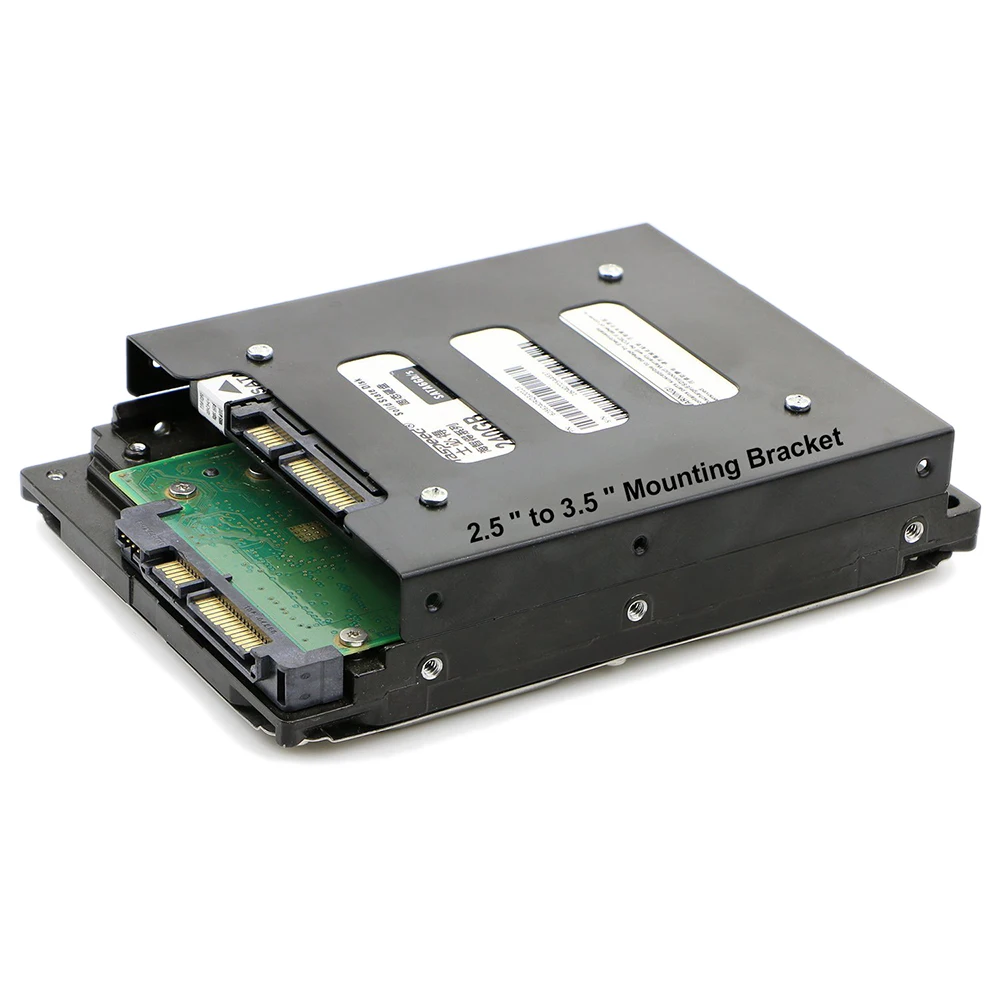 Металлический Адаптер для док-станции 2 шт. 5-3 5 дюйма SSD HDD чехол крепления Caddy