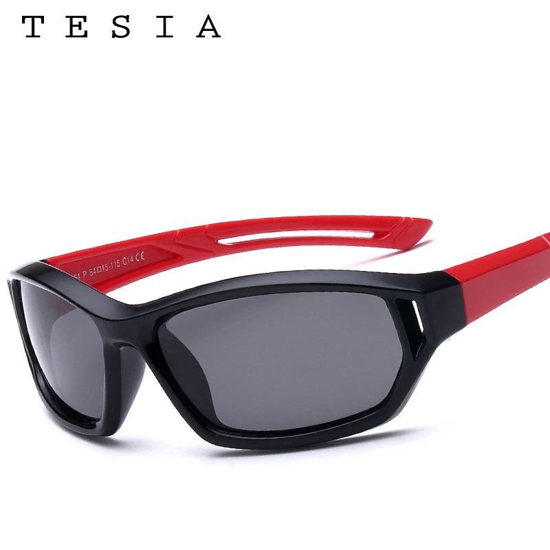 Детские солнцезащитные очки поляризационные дышащие в оправе без повреждений