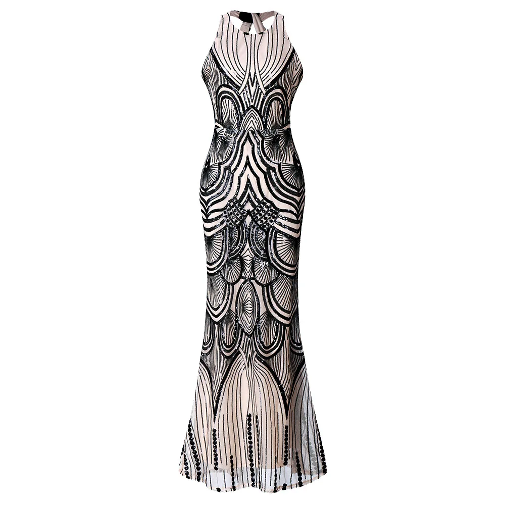 

Great Gatsby Flapper Dress Charleston Costume Halloween 1920s Women's Vintage Dress