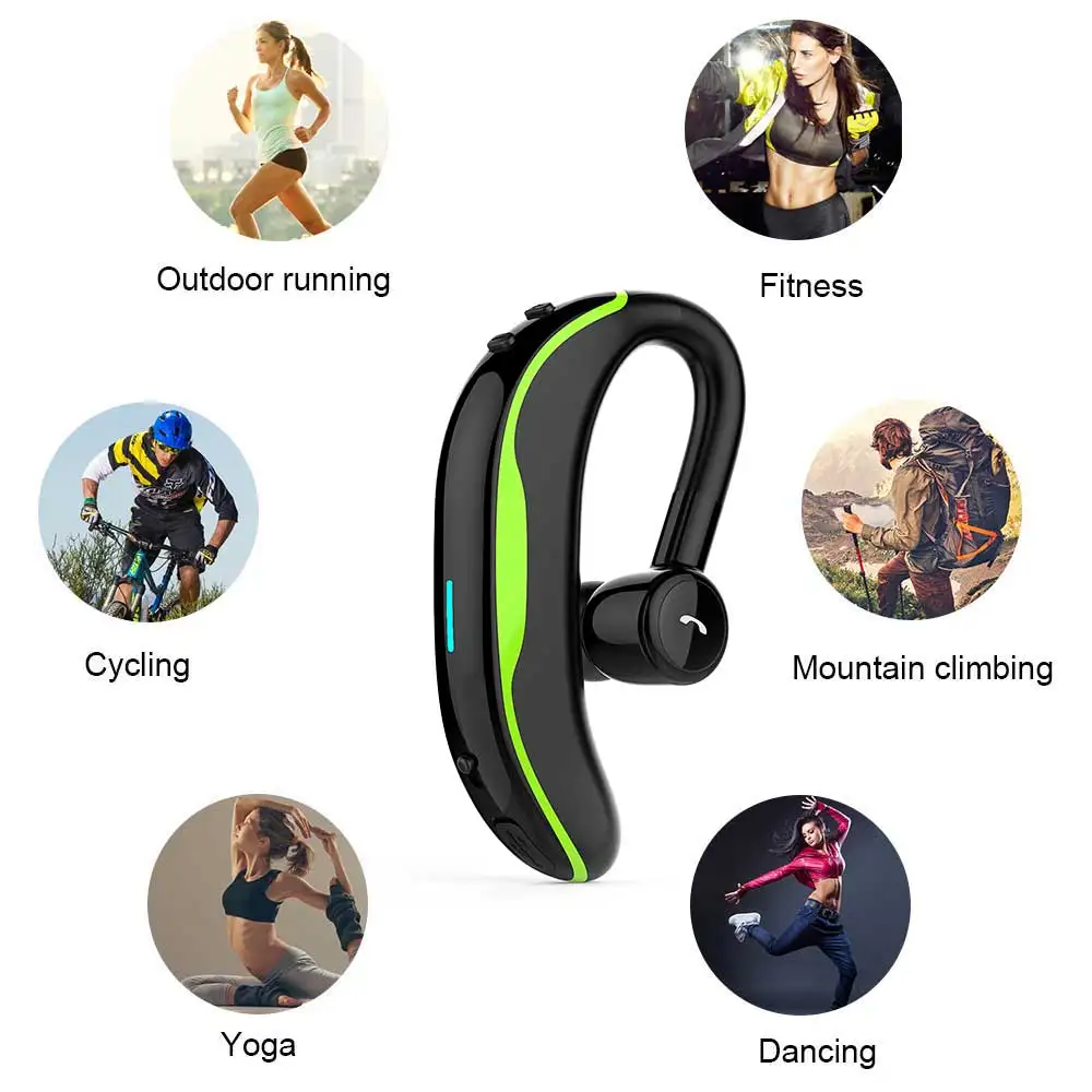 Bluetooth наушники гарнитура беспроводные высокое качество водонепроницаемая для