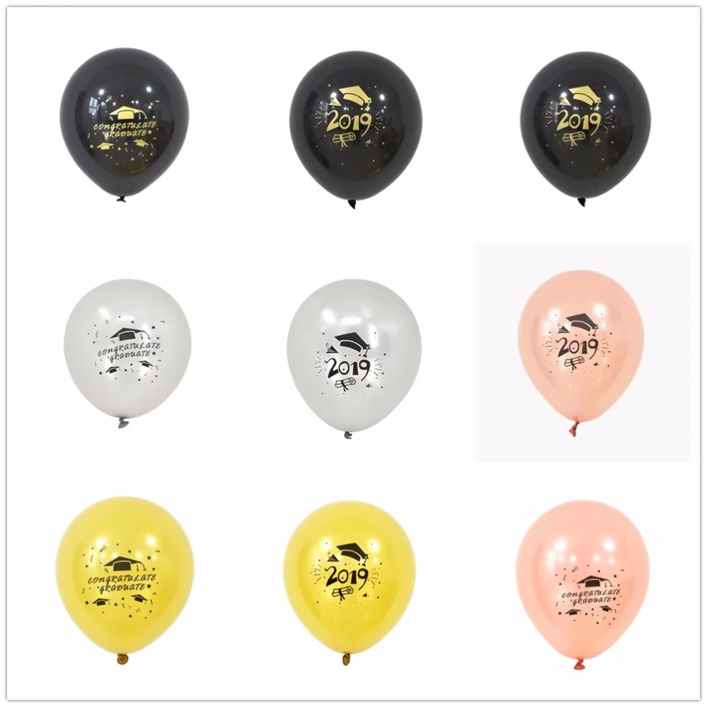 10 шт. распродажа как горячие торты Выпускной сезон поздравляем выпускник шарик в