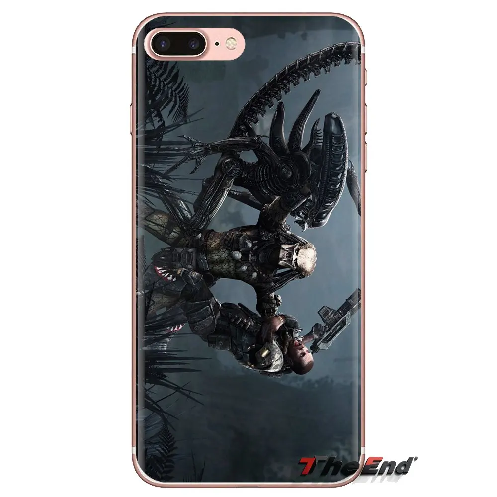 Мягкий силиконовый чехол для Huawei G7 G8 P7 P8 P9 P10 P20 P30 Lite Mini Pro P Smart Plus 2017 2018 2019 alien vs predator