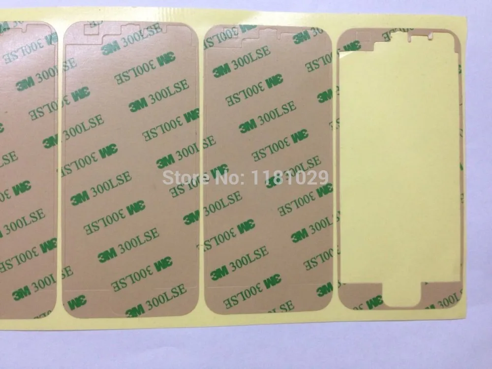 200pcs/lot 100% Brand NEW 3M Adhesive Sticker for iPhone 5 5G 5S 5C Lcd Touch Screen Digitizer Frame with Tracking Number | Мобильные