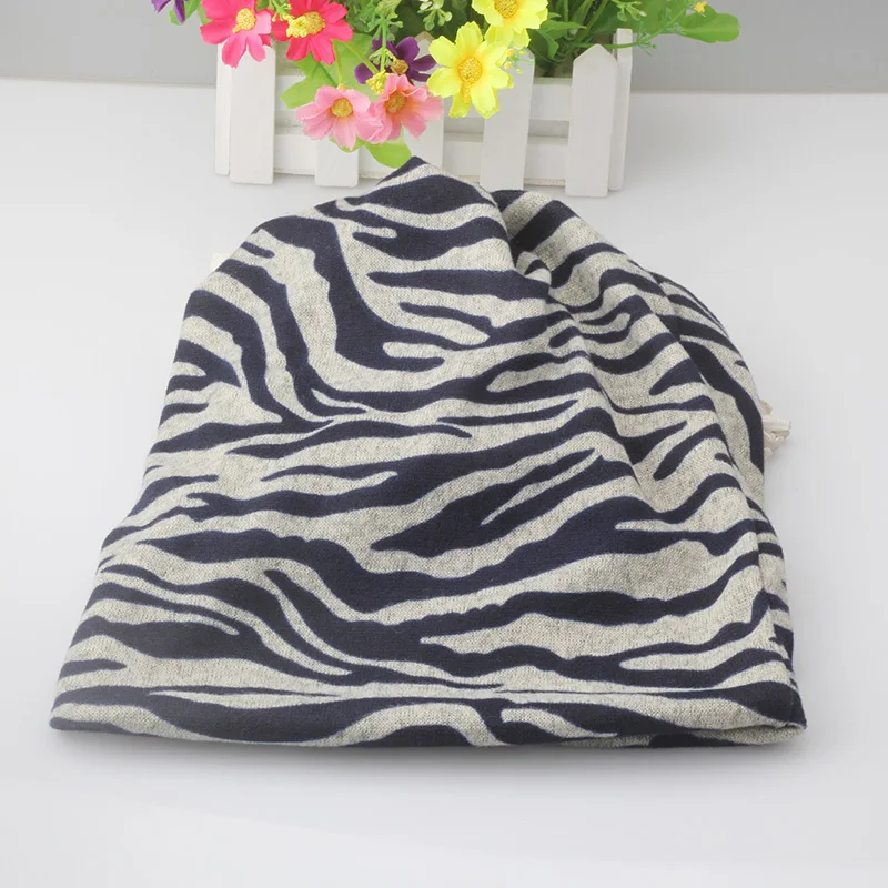 Мужские и женские шапочки унисекс Осень зима универсальный шарф в полоску с