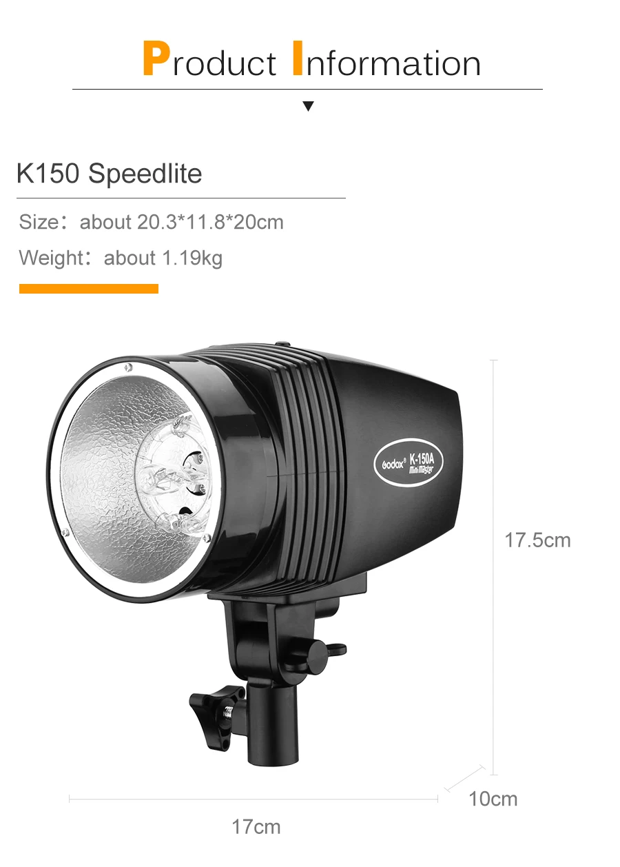 Студийный стробоскопический светильник GODOX 2x150 W для портретной фотосъемки с софтбоксом, светильник-стойка, триггер для студийной фотосъемки