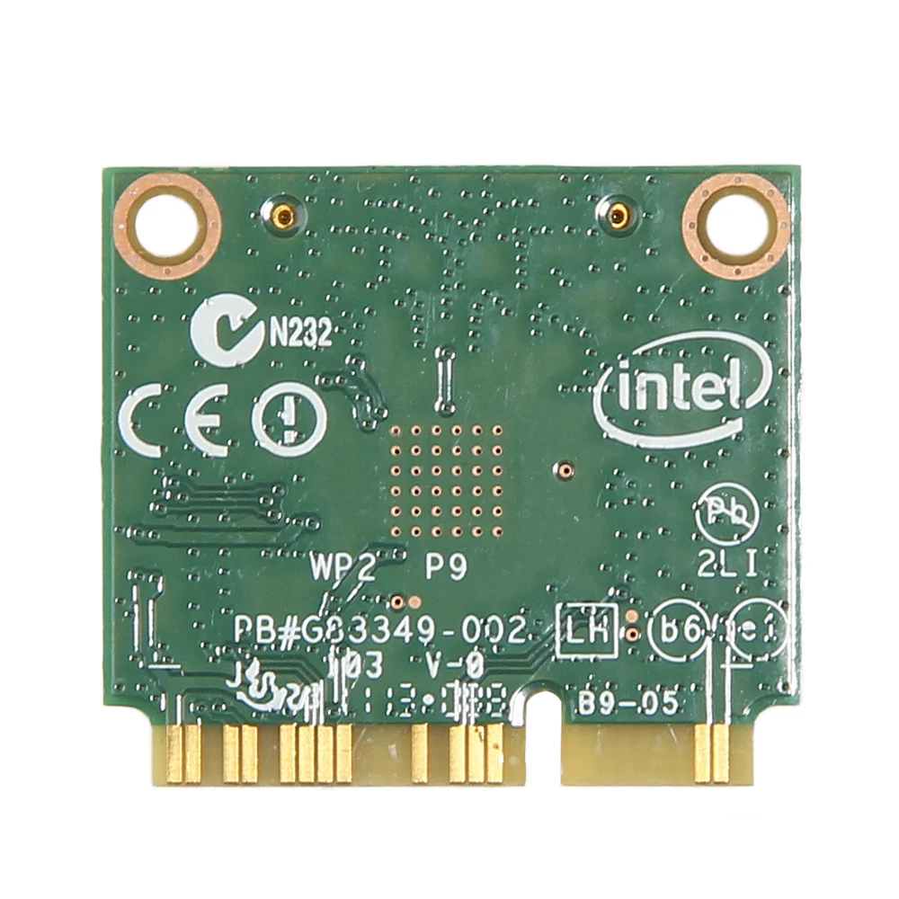 Беспроводная карта адаптера для Intel 7260 7260HMW BN 802.11bgn 300 Мбит/с Bluetooth 4,0 Mini PCI-E Wifi карта для dell asus acer