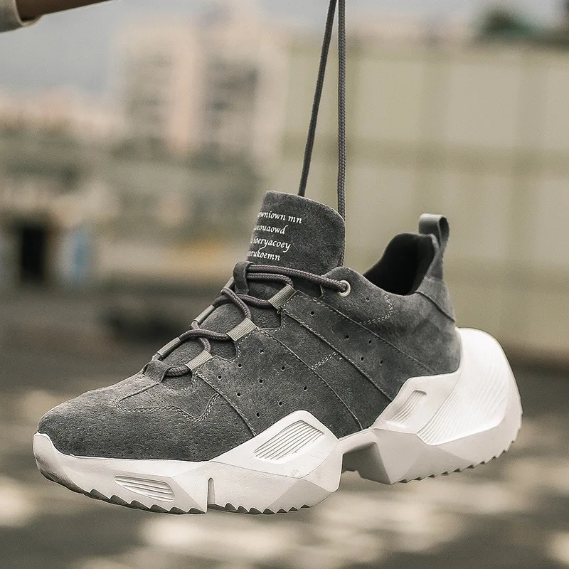 Мужская обувь кроссовки на массивном каблуке летние Ультра Zapatillas Deportivas Hombre