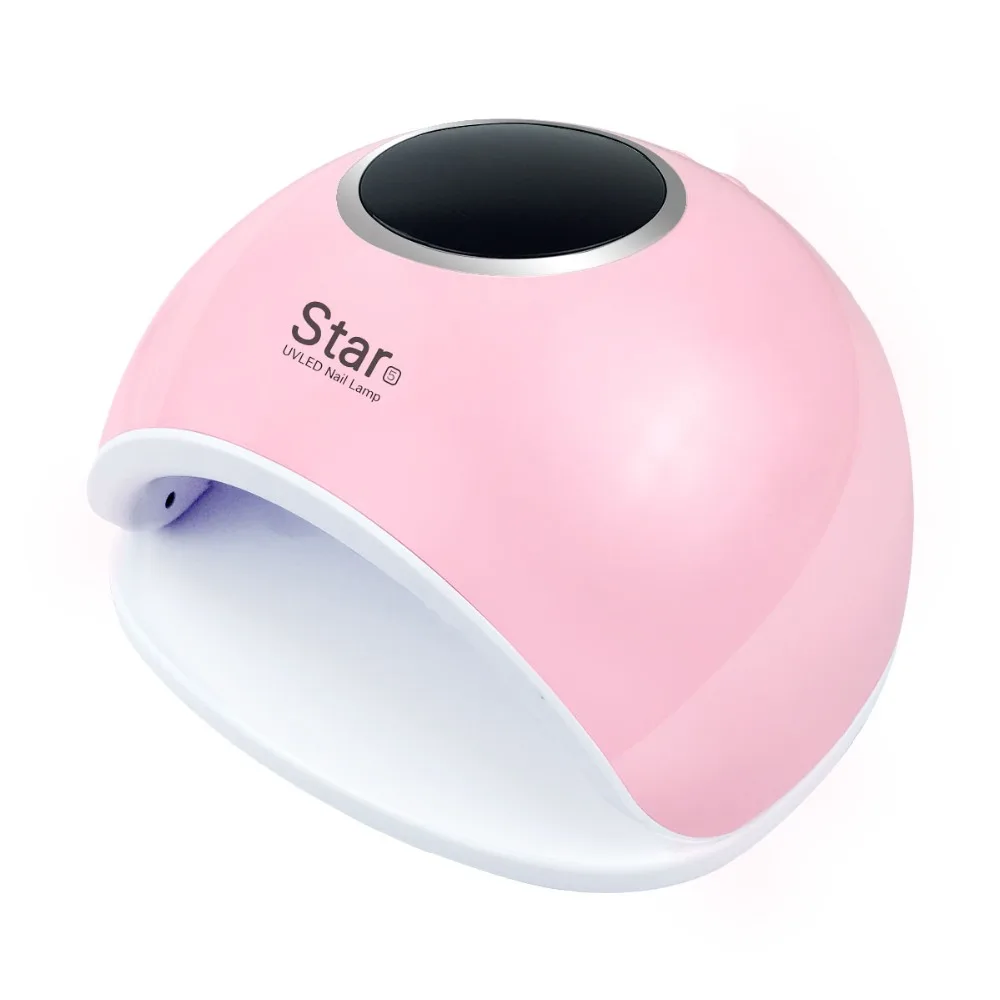 Star 5 UV LED Lamp For Nails Dryer Sun Light Manicure 72W Smart LCD Display All Gel Nail Polish Art Tools | Красота и здоровье