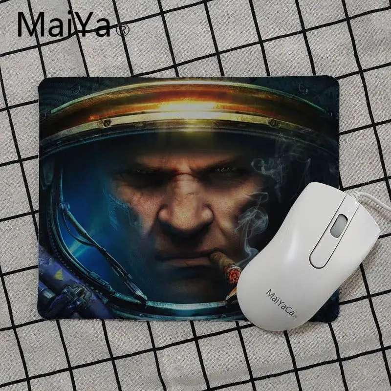 Maiya Новое поступление StarCraft компьютерные игровые коврики для мыши Гладкий блокнот для письма настольные компьютеры mate игровой коврик для мыши