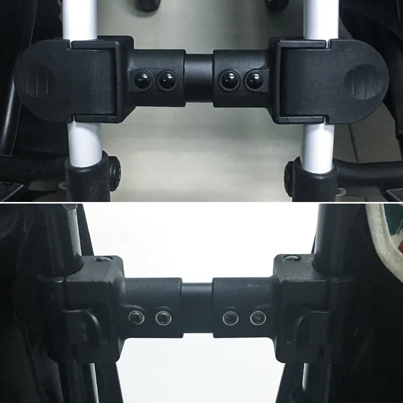 1 шт. двойной адаптер для детской коляски Соединительный Подключение двух