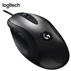 Мышь Logitech MX518, легендарная игровая мышь с 16K DPI HERO Engine, проводная мышь Legend Reborn для геймеров с уровнем жара