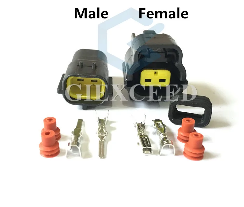 2 комплекта Pin 174352 174354 Автомобильный разъем для Mazda RX7 FD датчик температуры
