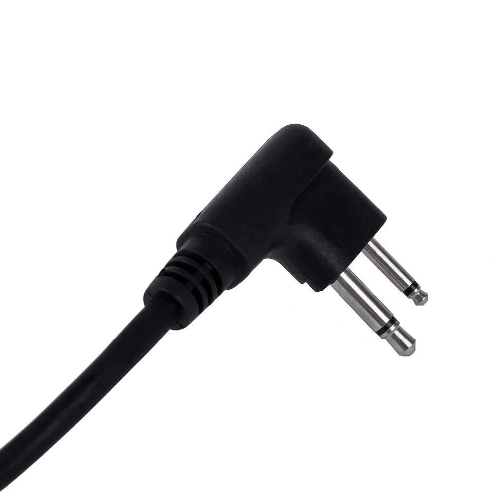 2pin microphone shoulder speaker handfree for motorola gp88s ep450 cp040 gp3188 hytera tc700 tc620 walkie talkie M plug speaker