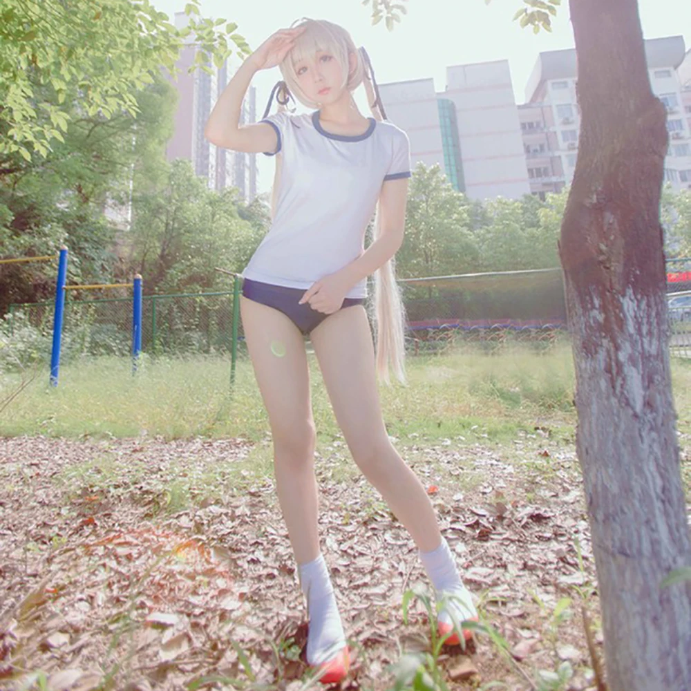 VEVEFUANG Kосплей Yosuganosora маскарадный костюм Kasugano Sora японский школьник Спортивная