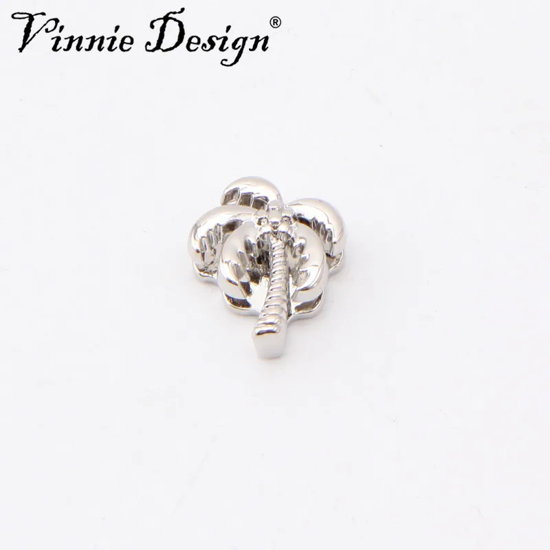 Vinnie Дизайн Ювелирные изделия Пальма слайд шармы подходят для хранения браслетов