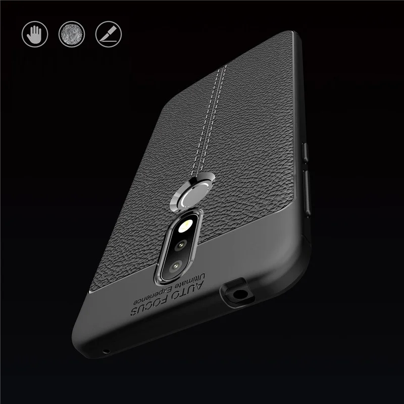 Для NOKIA9 Pureview/3 1 PLUS/7 Плюс/X7/8 1/7 1/5 Плюс/X5/2 1/3 1/X6/6 плюс Искусственная кожа амортизацию