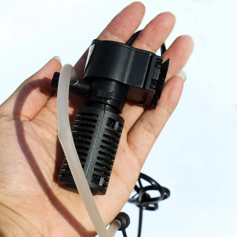 2 модели 3 в 1 внутренний фильтр аквариума для кислородный погружной насос