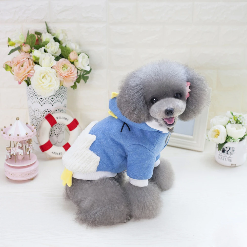 2017 натуральная зимняя теплая одежда для собак с героями мультфильмов Маленький