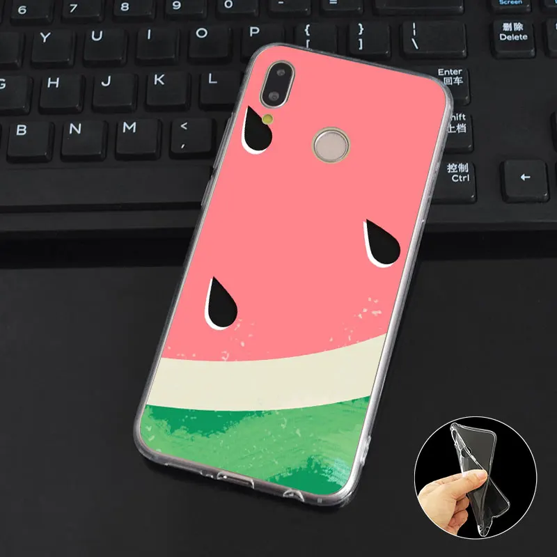 DREAMFOX M490 фрукты горячий Мягкий ТПУ силиконовый чехол для Huawei Honor 6a 6C 7X9 10 P20 P30 Lite Pro P