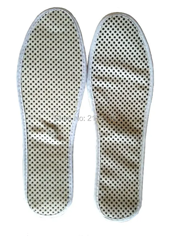 3 пар/лот Горячая Распродажа натуральный Отопление терапия массаж ног стельки