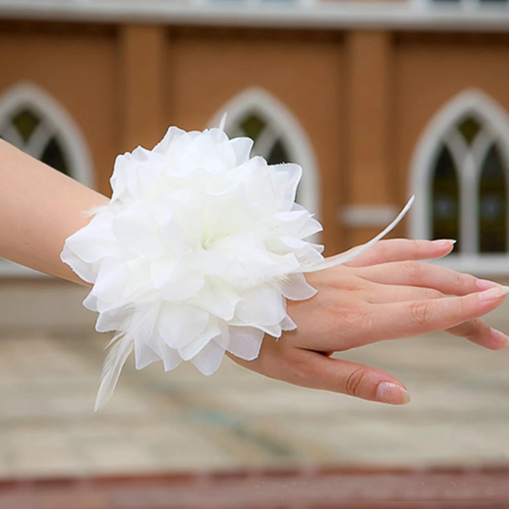 Зажим для волос oкюлолоу декоративные цветы на голову ручная работа свадебный