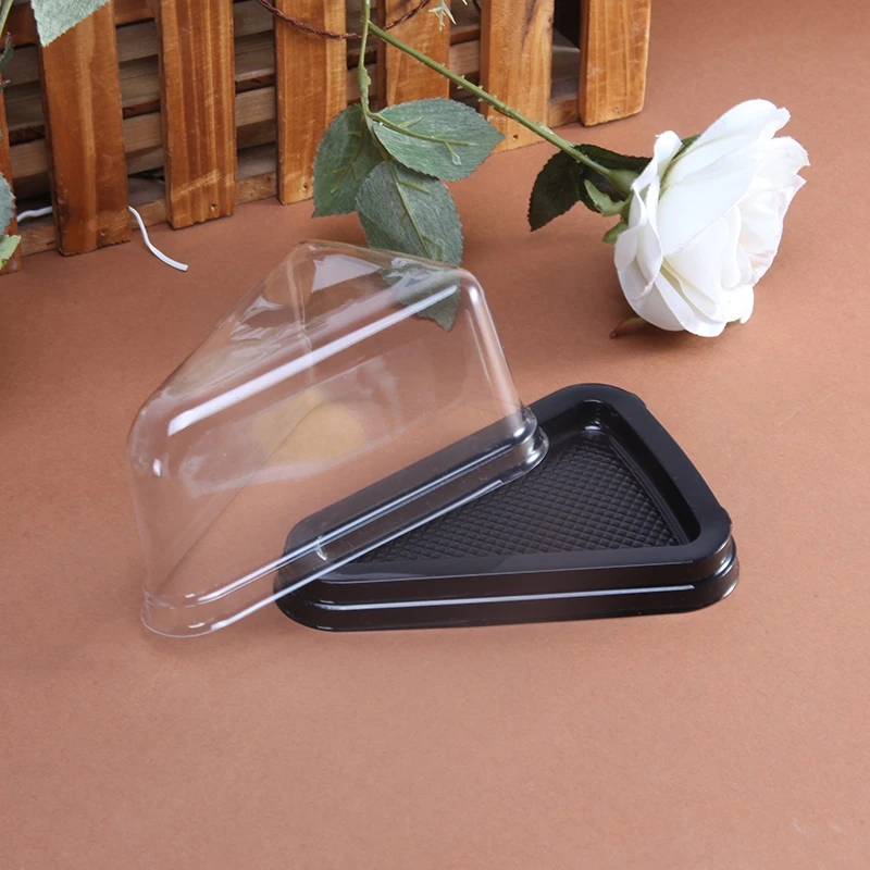 10 шт. бесплатная доставка толстая прозрачная пластиковая коробка для выноса |