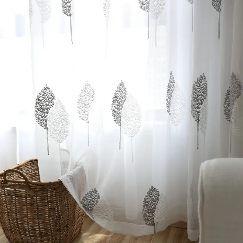 

Blue Solid Curtains for Living Room Window Drape Linen Cloth Grey Fabric for Bedroom Kithchen Custom Made 198&C
