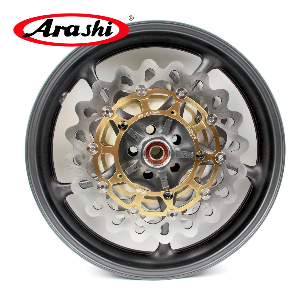 Передний обод колеса Arashi FZ1 2006-2009 для YAMAHA FZ 1 FZ1-Fazer 1000 2006 2007 2008 06 07 08 09 передний