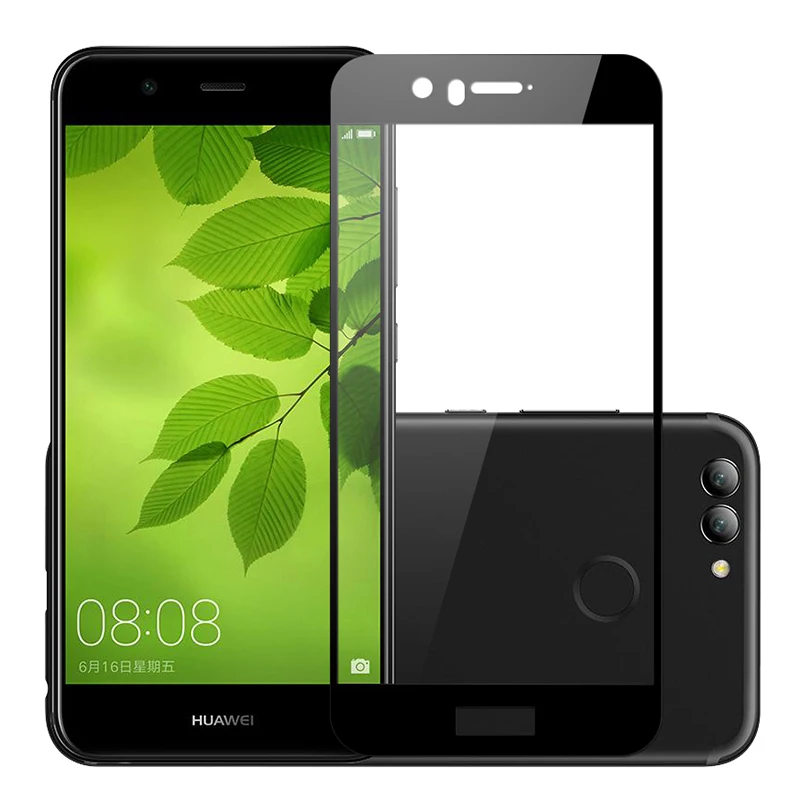 MAKAVO для huawei Nova 2 закаленное стекло 9H 2.5D Взрывозащищенный протектор экрана для huawei Nova 2 Nova2 Plus стеклянная пленка