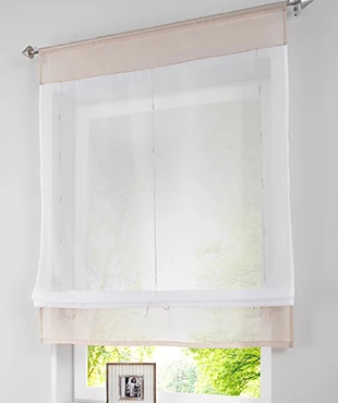 1pc curtain Вышитые римские короткие занавески s тюль для кухни отвесная занавеска для гостиной спальни Жалюзи На Окна cortinas dormitor - Цвет: 1pc curtain