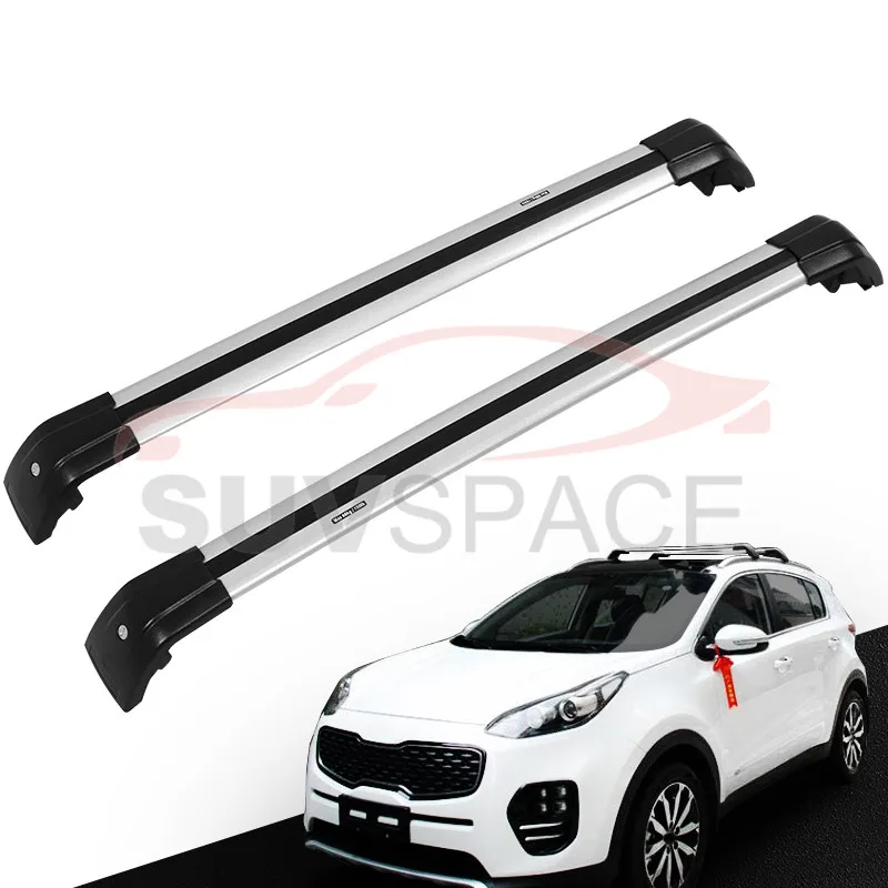 Новое поступление поперечные рейки подходят для KIA sportage 2016 2017 2018 багажная рейка