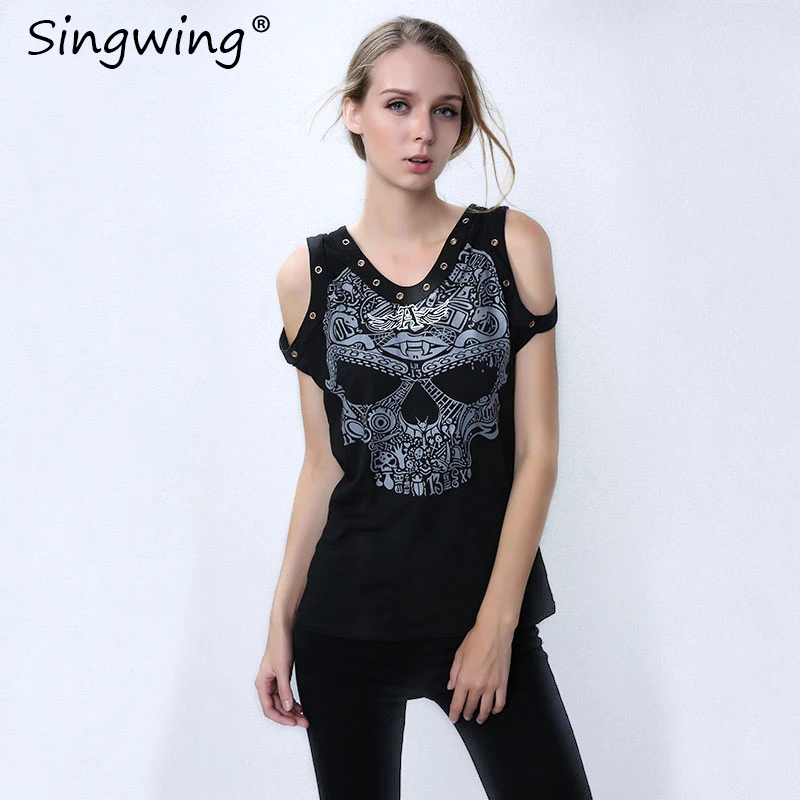 Женский жилет с круглым вырезом и принтом скелета трикотажный топ открытыми