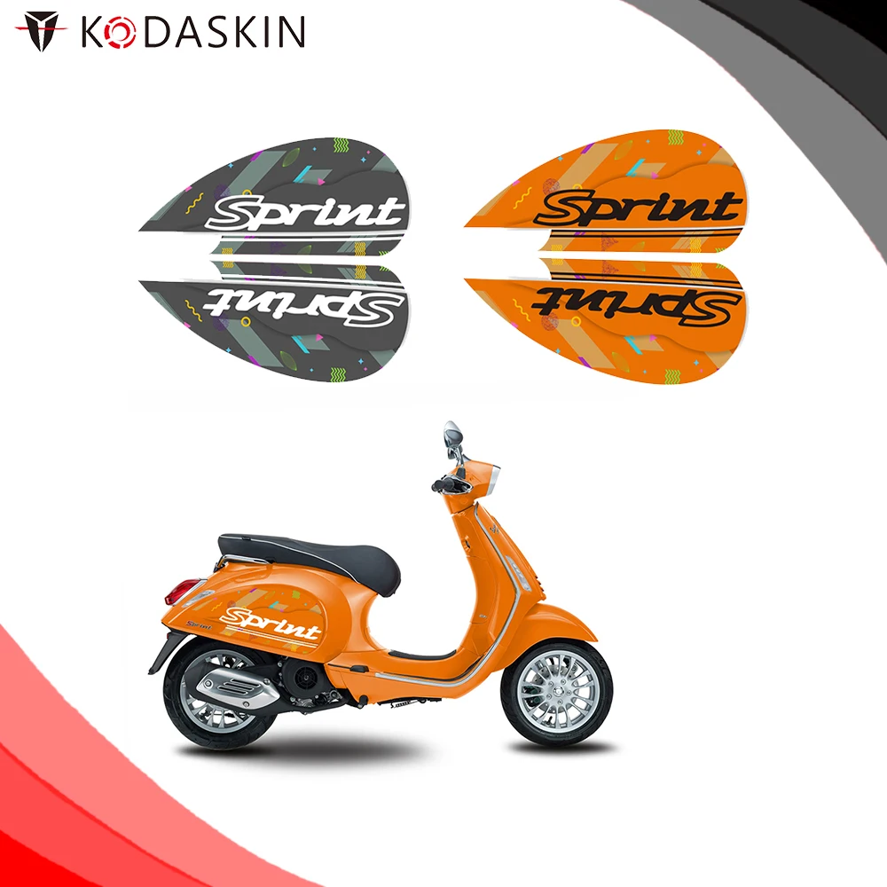Наклейка для тела KODASKIN 2D piaggio Спортивная наклейка Vespa Sprint|Наклейки и стикеры| |