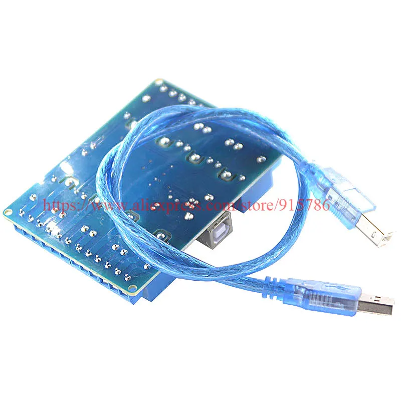 1 шт. 8 канальный модуль управления USB 12 В/релейный 10 А/автоматический