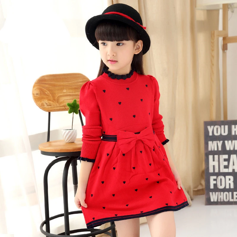 FREEFISHER трикотажные Обувь для девочек Платья женщин с длинным рукавом Свитеры