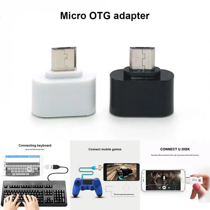Мини Micro USB Мужской к USB Женский OTG адаптер конвертер для huawei Xiaomi Android смартфон планшет SD998
