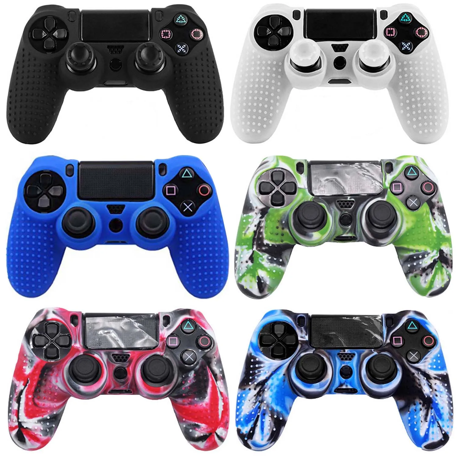 Силиконовый Противоскользящий защитный чехол Bevigac для геймпада Sony PlayStation Play Station