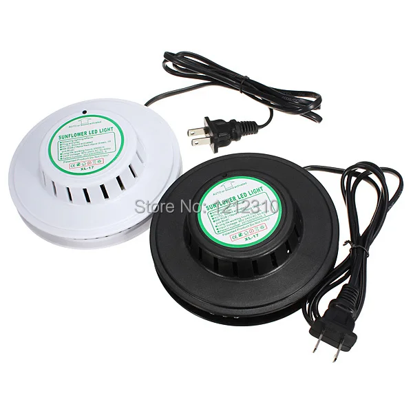 

8W RGB LED Light 48 LEDs Sunflower LED Stage Light Portable UFO LED Party Wedding Club light 90-240V US or EU plug