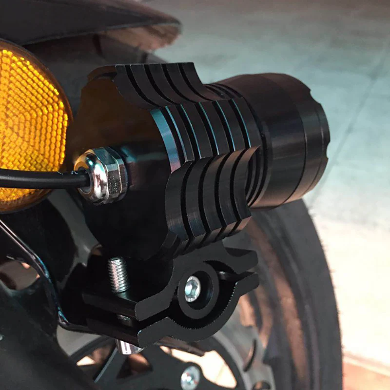 Мотоциклетная фара из алюминиевого сплава с регулируемым креплением держатель