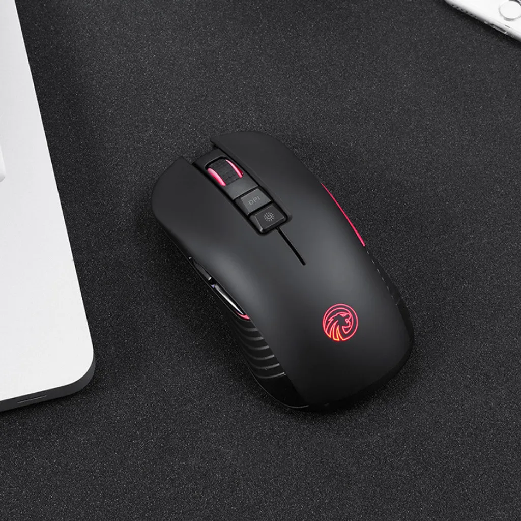Беспроводная игровая мышка VOBERRY M600 перезаряжаемая 2 4 ГГц 7 ноутбуков компьютер