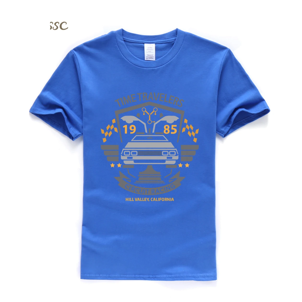 Printing Back To The Future Cars Cute T Shirts Adult Crew Neck Short Sleeve Tee Low Price Youth Extreme Funny T-shirt | Мужская одежда