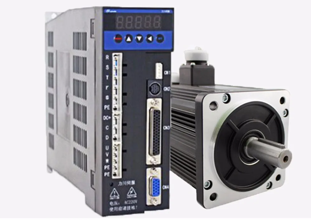 

Сервопривод переменного тока, 220 В, 1200 Вт, 3000 кВт, 4 Н · м, 110 об/мин, мм, с кабелем 3 м