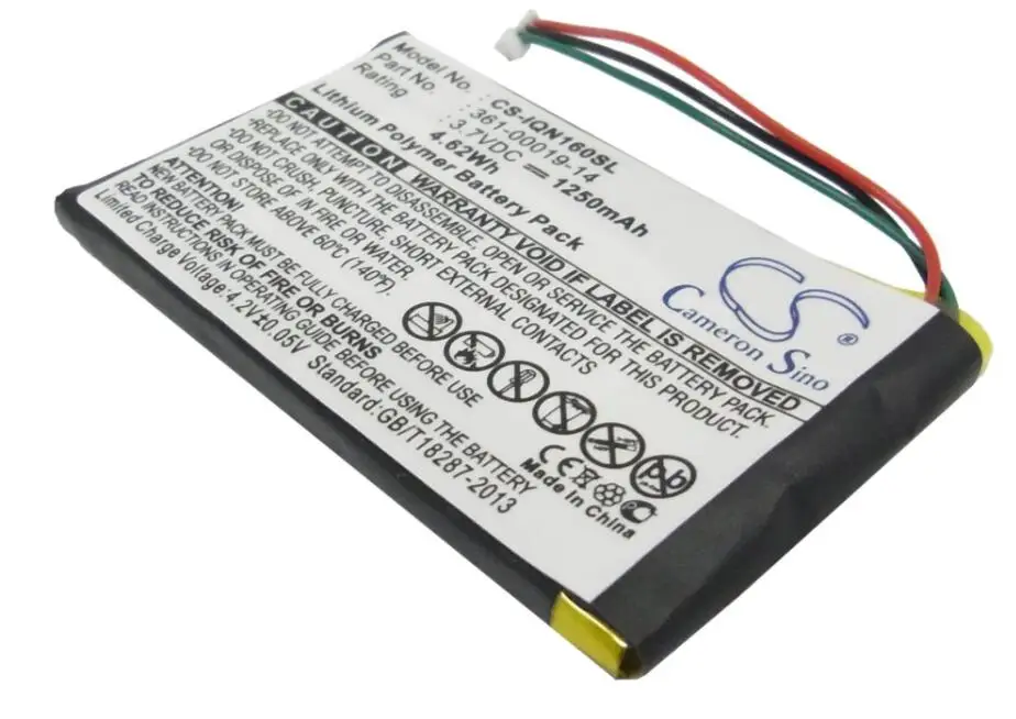 

Cameron Sino 1250mah battery for GARMIN Nuvi 1690 1690T 1695 361-00019-14 batteries