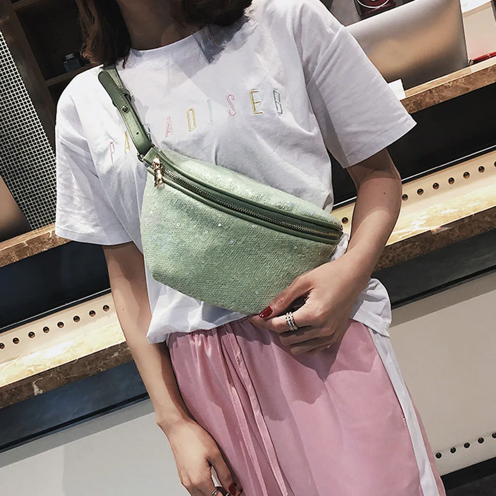 Модные женские туфли талии сумка поясная Комод Плечо Crossbody телефон кошелек