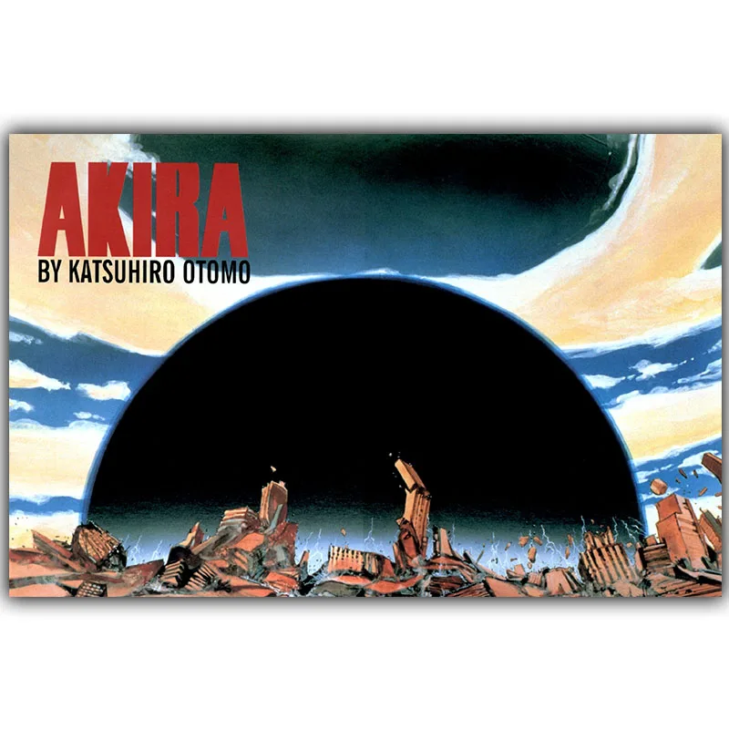 Akira Red Fighting Anime Art Шелковый плакат с принтом 30x45 см 50x75 60x90 картинки для декора